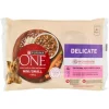 Bocconcini Purina One, controllo del peso, Salmone 4x85gr