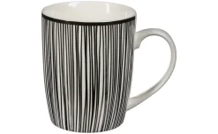 Bohemia tazza in porcellana 330 ml bianca e nera