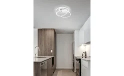 Bologna Plafoniera LED bianco opaco 36W, diametro 50 cm