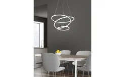 Bologna Sospensione LED bianco opaco36W, diametro 50 cm