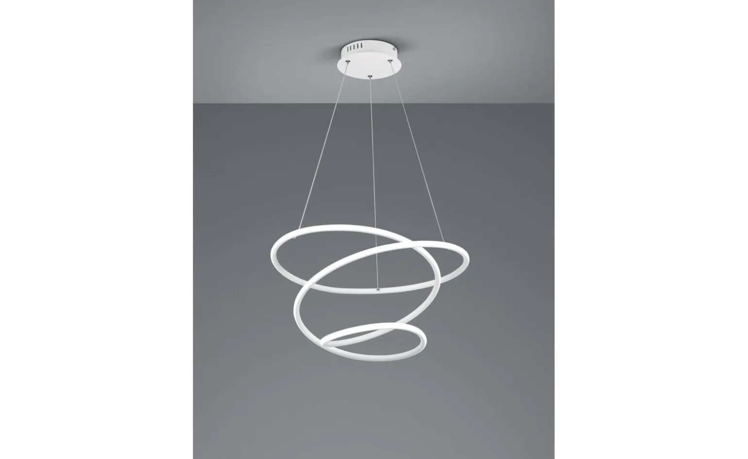 Bologna Sospensione LED bianco opaco36W, diametro 50 cm