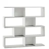 Book libreria a parete ossido bianco h144 cm