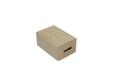 Box in legno di pino con fondo in HDF e coperchio - 30x20 cm