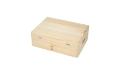 Box in legno di pino con fondo in HDF e coperchio - 40x30 cm
