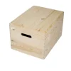 Box in legno di pino con fondo in HDF e coperchio – 40x30xH24 cm
