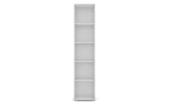 Box libreria bianco opaco L40 cm