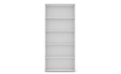 Box libreria bianco opaco L80 cm