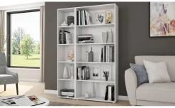 Box libreria bianco opaco L80 cm