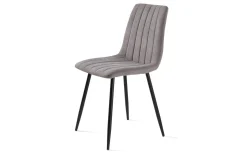 Brenta sedia in tessuto grigio chiaro