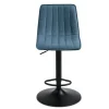 Brenta sgabello in tessuto blu