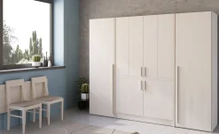 Cabrio cucina a scomparsa betulla con frigo
