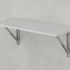 Cabrio tavolo basculante bianco L.120