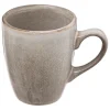 Callie tazzina in gres beige 90 ml con piattino