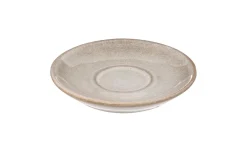 Callie tazzina in gres beige 90 ml con piattino