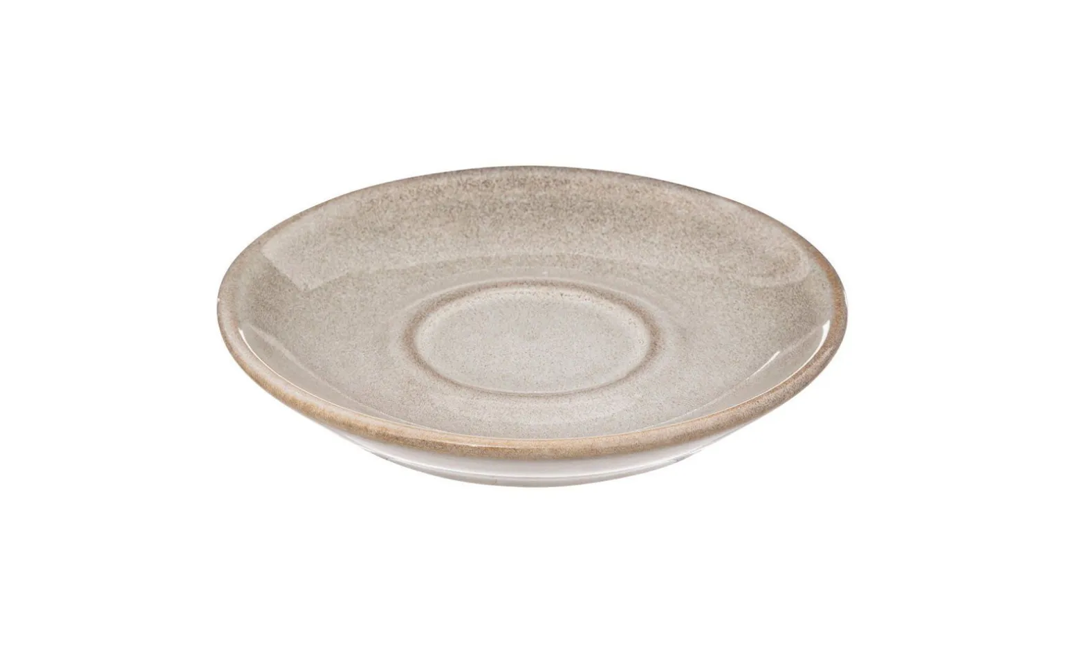 Callie tazzina in gres beige 90 ml con piattino