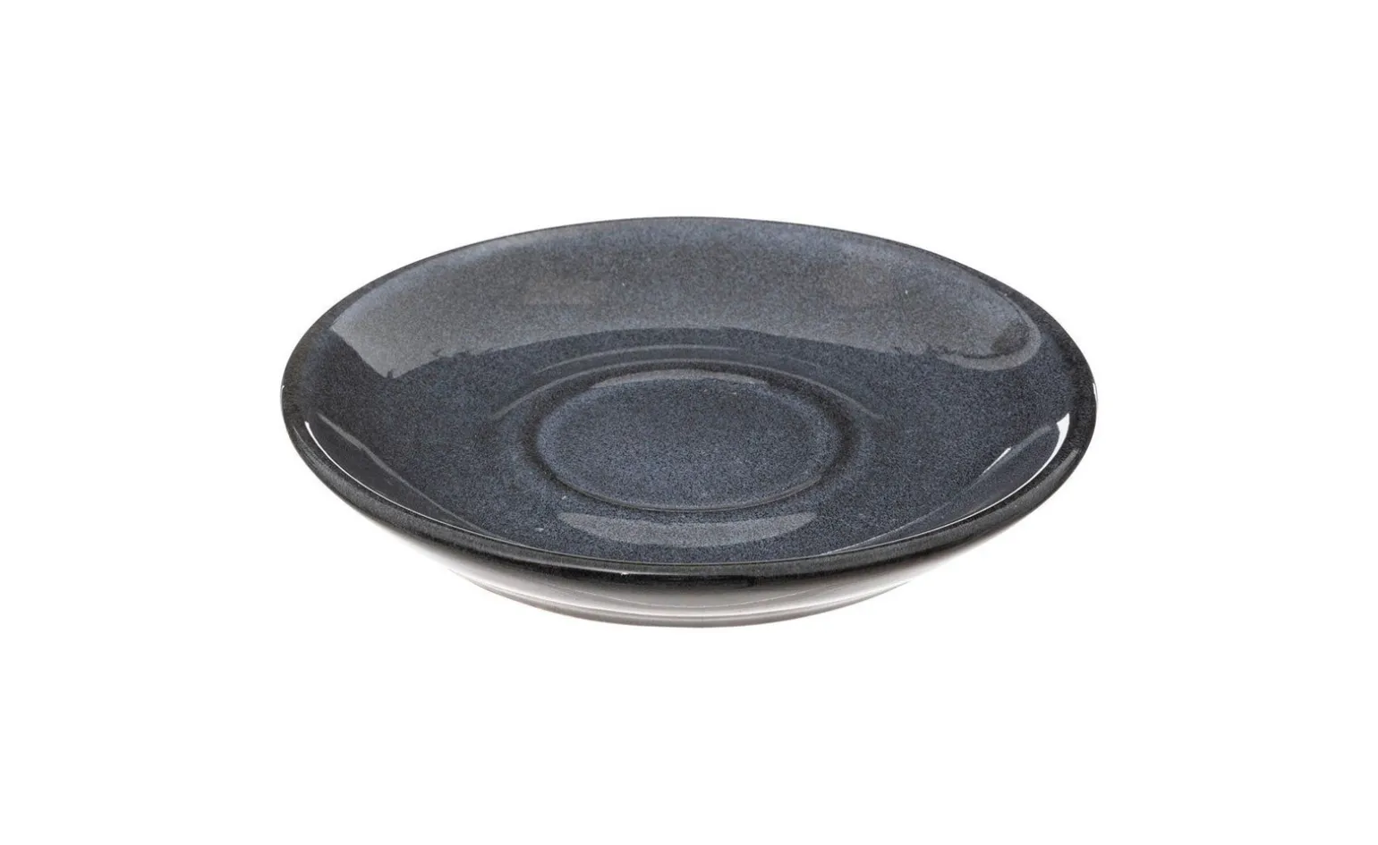 Callie tazzina in gres blu 90 ml con piattino