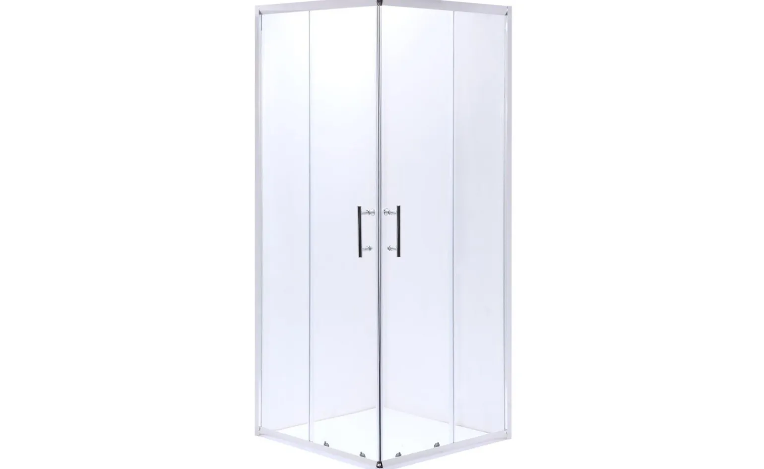 Camelia box doccia in cristallo trasparente 6 mm – 80×80 cm