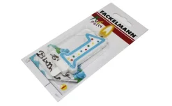 Candelina numero 1 azzurra
