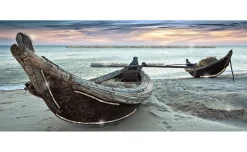 Canoe Brilliant canvas glitter 122x52 cm