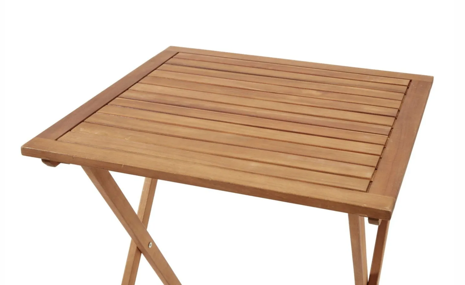 Casual tavolino pieghevole in legno di acacia teak