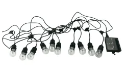 Catena luminosa 10 luci lunghezza 4,5 metri rgb