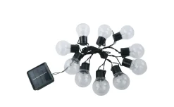 Catena luminosa solare 10 luci lunghezza 3,8 metri