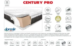 Century Pro materasso singolo 80x190cm