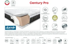 Century Pro materasso singolo 90x190cm