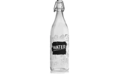 Cerve Bottiglia Lory 1 Litro con Decorazione Lavagna “Water”