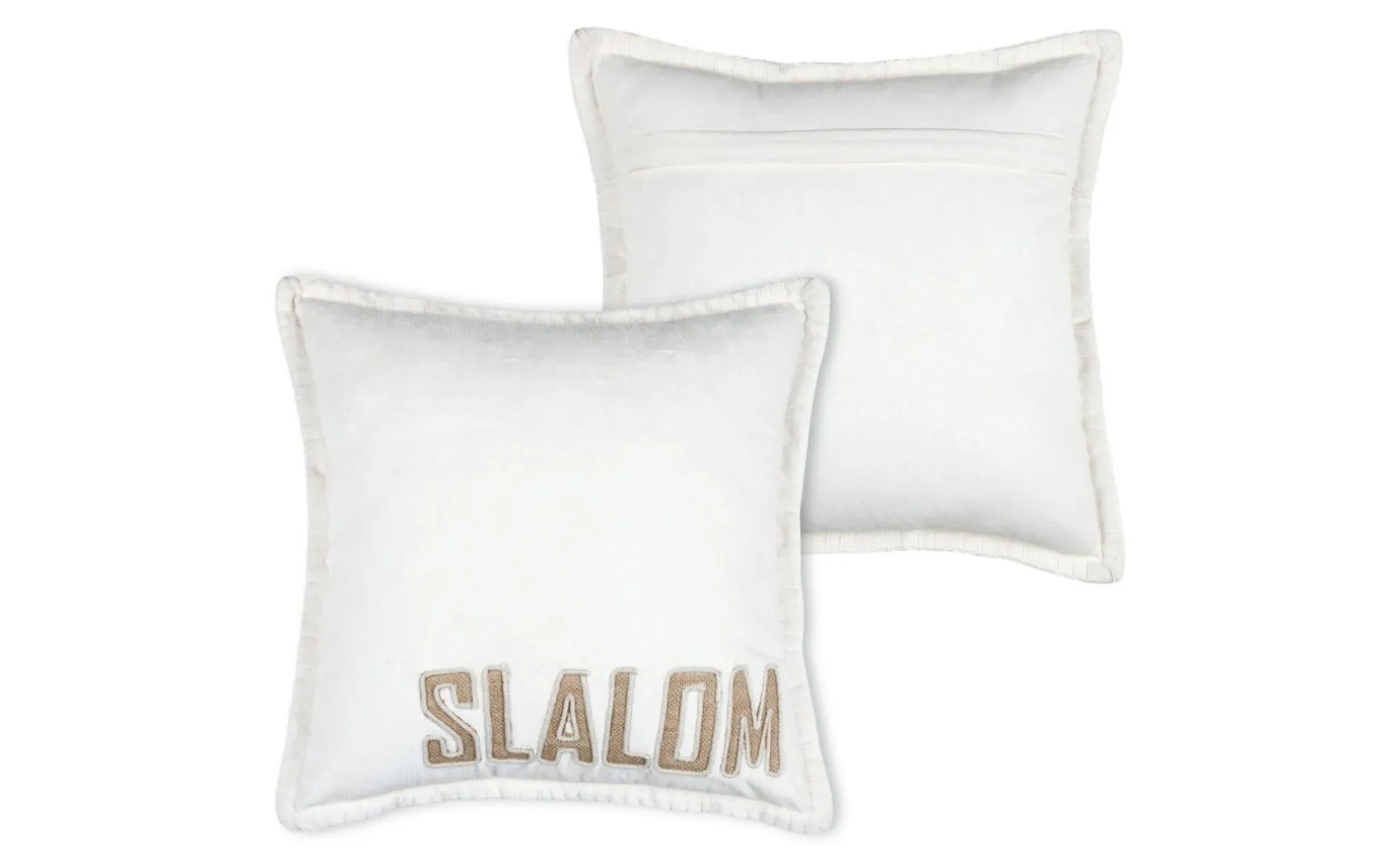 Chamonix cuscino beige 40x40 cm