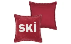 Chamonix cuscino rosso 40x40 cm