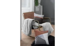 Chardonnay plaid grigio chiaro 120x160 cm