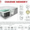 Charme Memory materasso matrimoniale 160x190cm