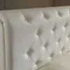 Chester letto matrimoniale contenitore bianco