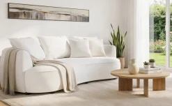 Chic divano megasofà bianco
