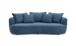 Chic divano megasofà blu
