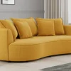 Chic divano megasofà giallo