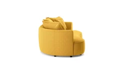 Chic divano megasofà giallo