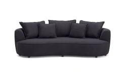 Chic divano megasofà nero