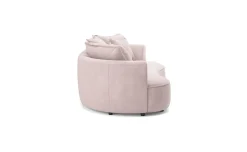 Chic divano megasofà rosa