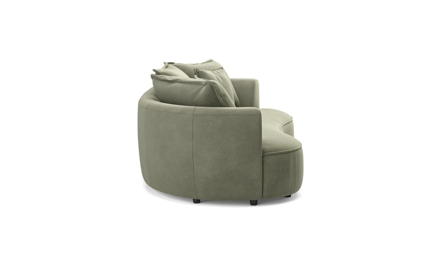 Chic divano megasofà verde
