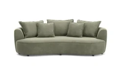 Chic divano megasofà verde