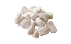 Ciottolo marmo bianco carrara 15-25 millimetri 20 chilogrammi