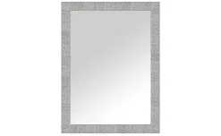 Cleo specchiera argento 50x70 cm
