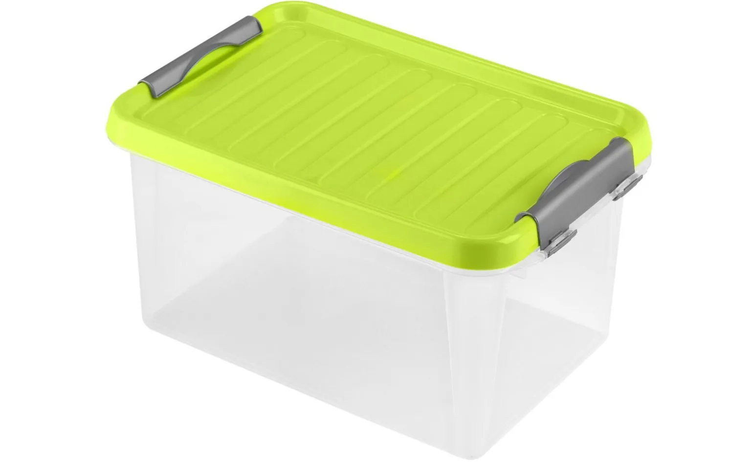 Clipbox Contenitore Portaoggetti con Coperchio 33x22,5x16 cm