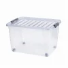 Clipbox Contenitore Portaoggetti con Coperchio 52x37x35 cm