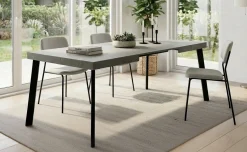 Colonia tavolo allungabile marmo grigio