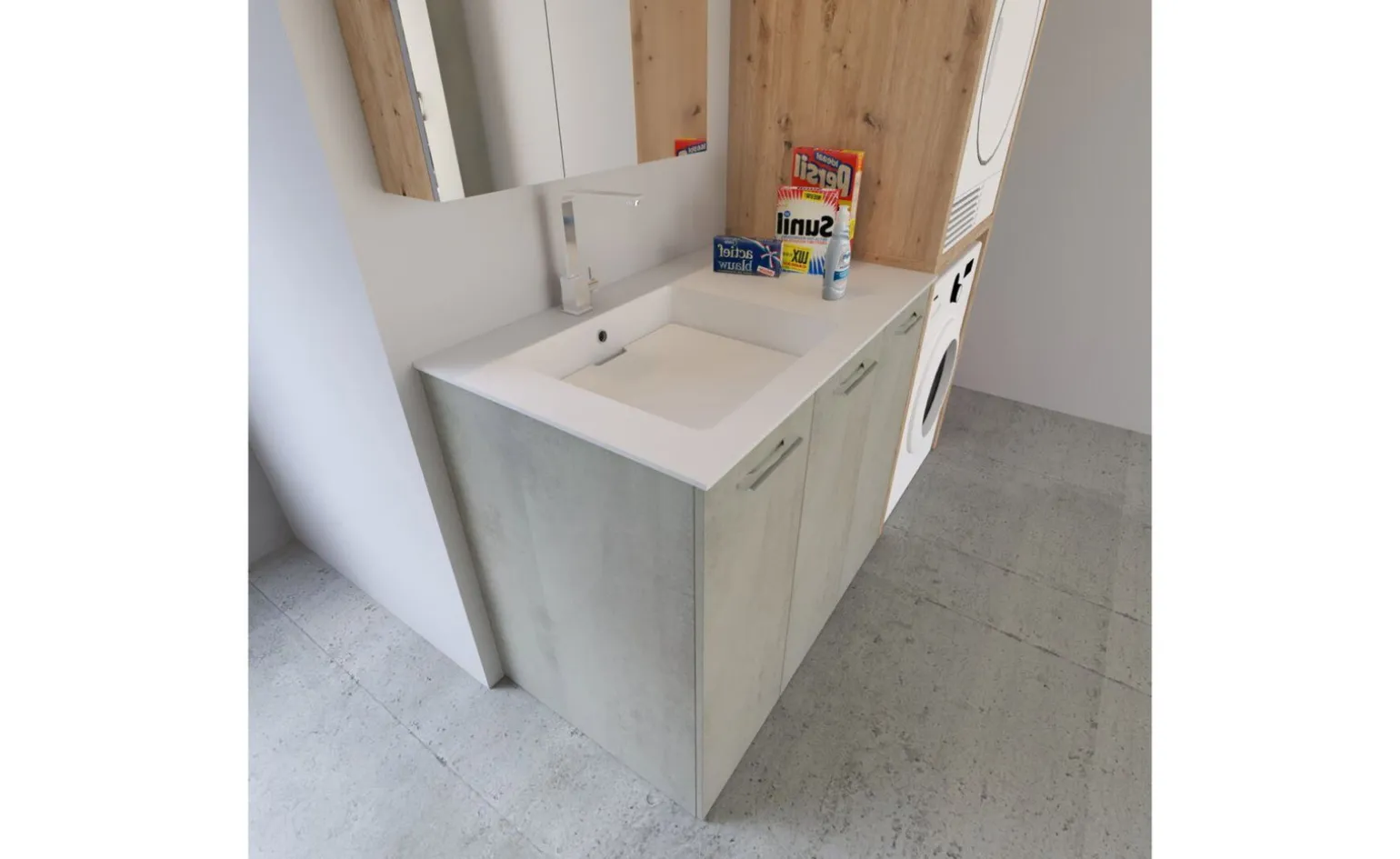Colonna porta lavatrice e asciugatrice