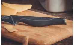 Coltello spelucchino in acciaio con lama 6 cm