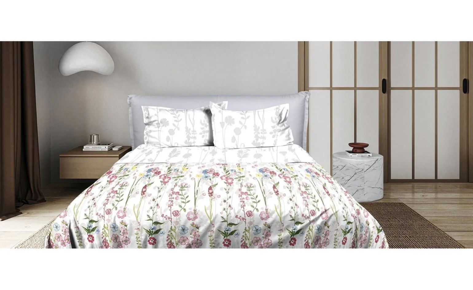 Completo Letto Salsa matrimoniale, fantasie Assortite